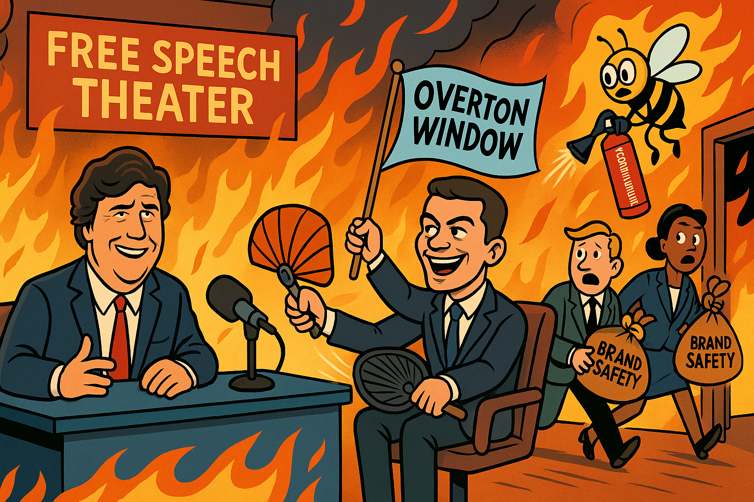 The Tucker Carlson Extremist Stress Test: How to Burn a Movement in One Interview and Call It Free Speech