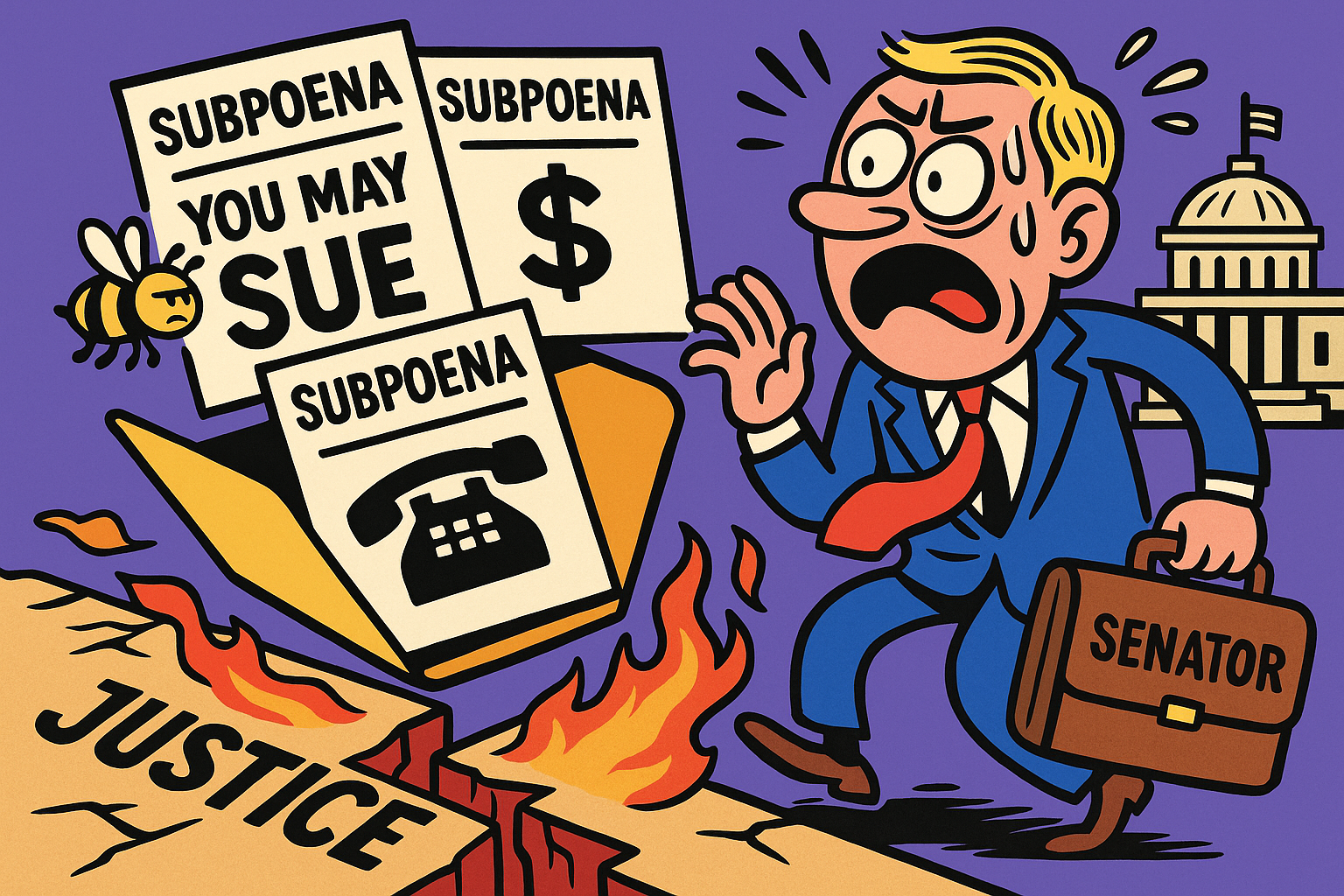Congress Invents a Cash Prize for Being Investigated, Because Nothing Says Accountability Like Suing the Government for Doing Its Job
