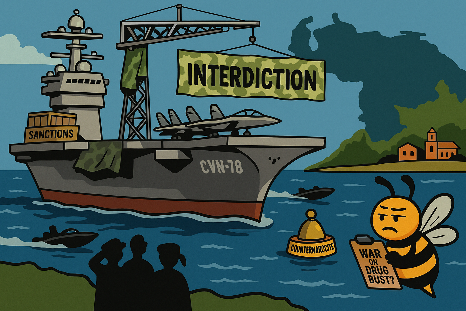 Floating Into War: How the USS Gerald R. Ford Is Trump’s First Step Towards Venezuela