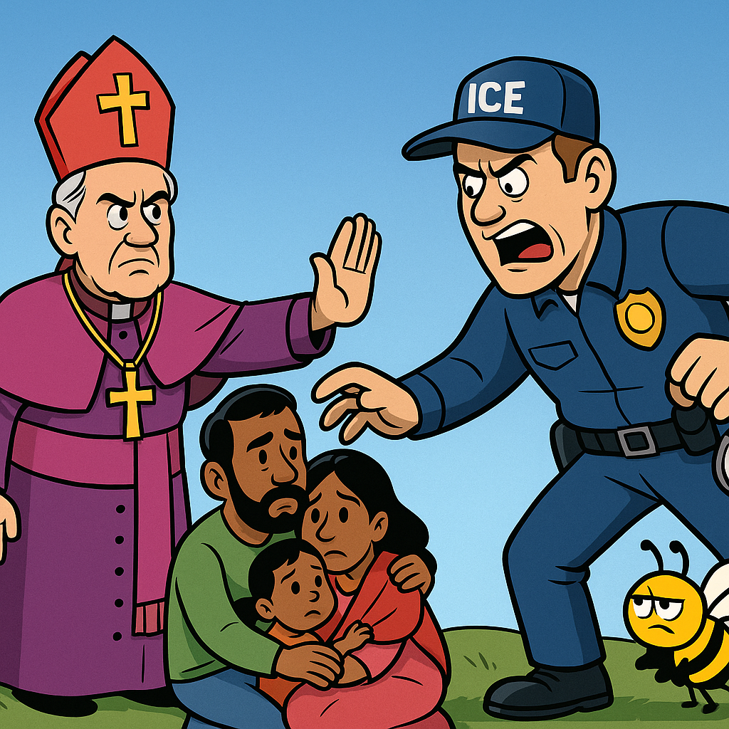 CATHOLIC GUILT FOR TRUMP: THE HOLY WATER JUST BOILED OVER