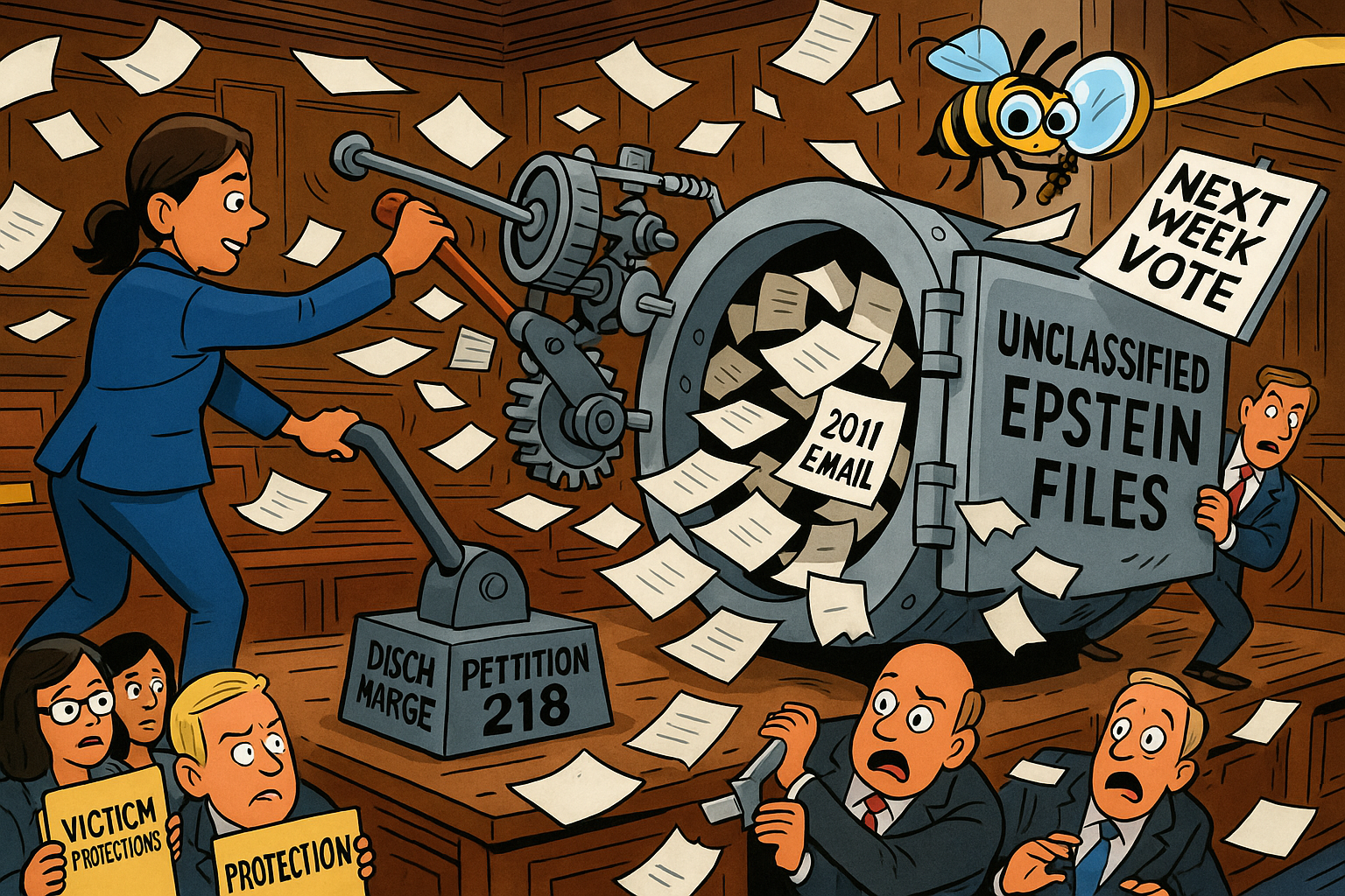 Trump’s Epstein Problem: The Dog That Finally Barked at 218 Signatures