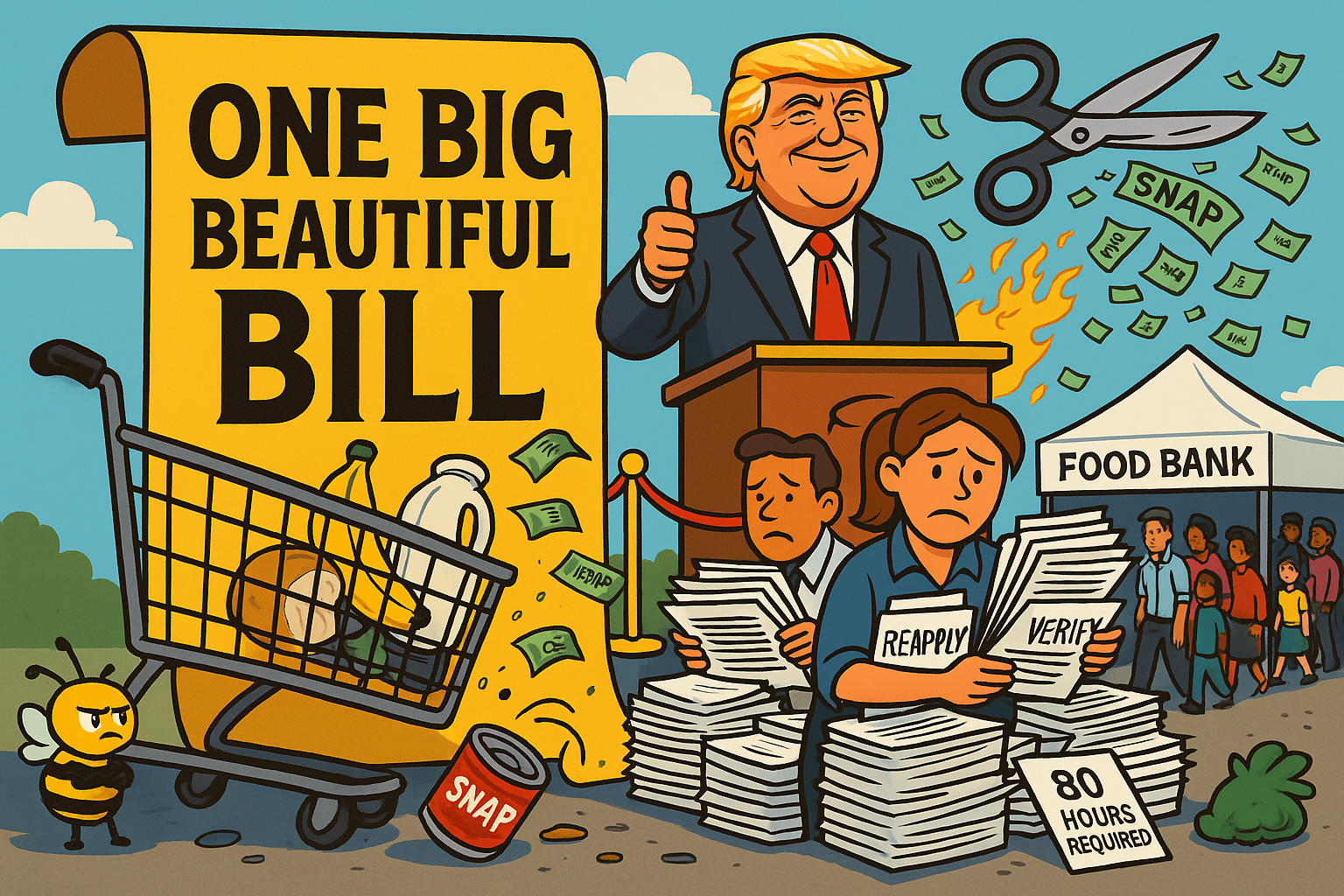 America’s New Hunger Games Begins, and the Prize Is Permission To Eat