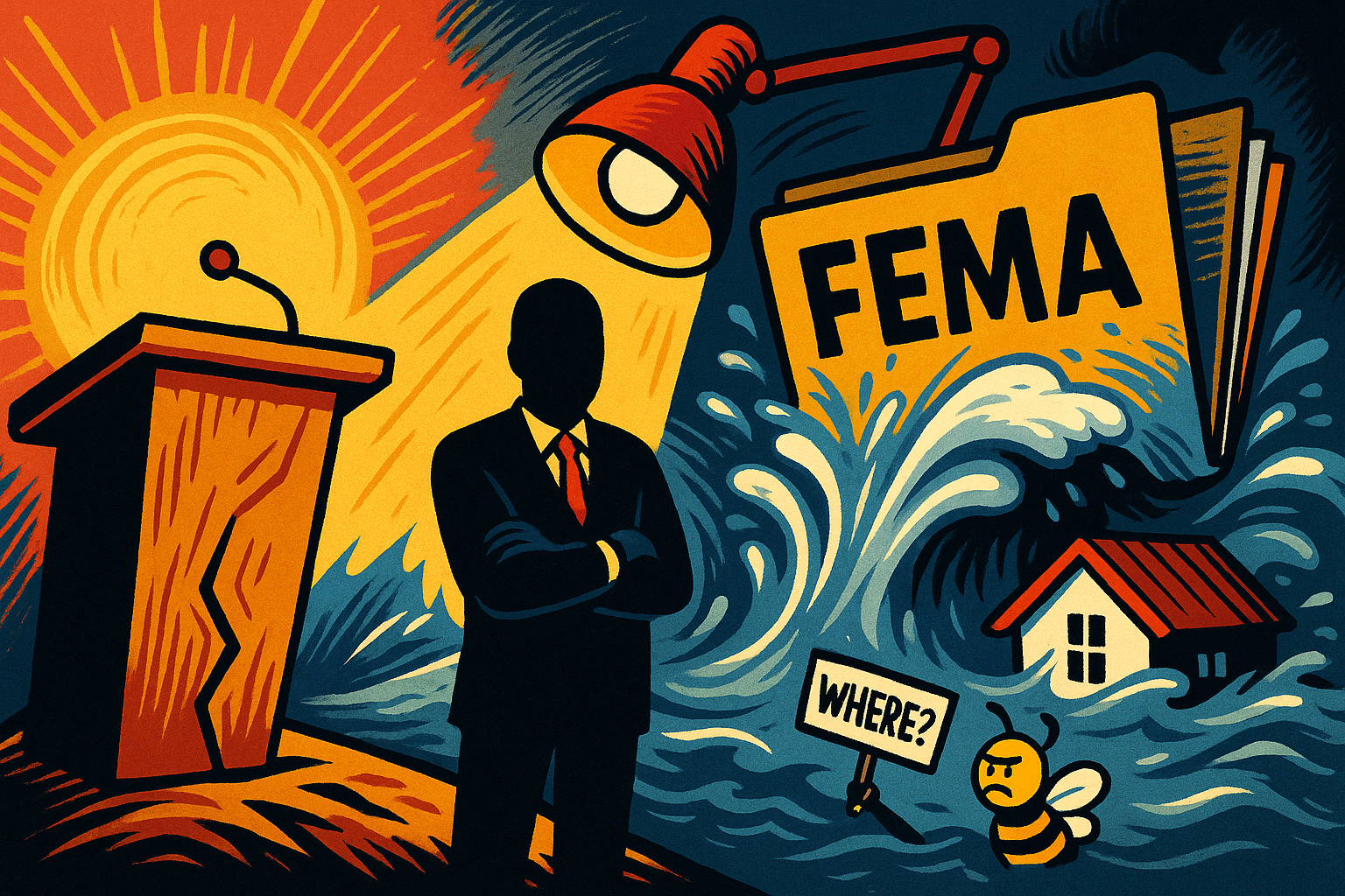 The FEMA Administrator Vanishes During a Flood, and Suddenly We’re All Supposed to Pretend This Is Fine