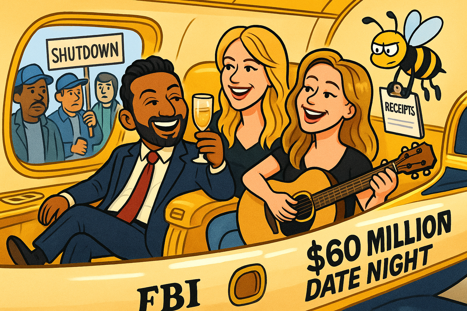 Kash Patel’s $60 Million Date Night. Wait, Someone Would Date Kash Patel?