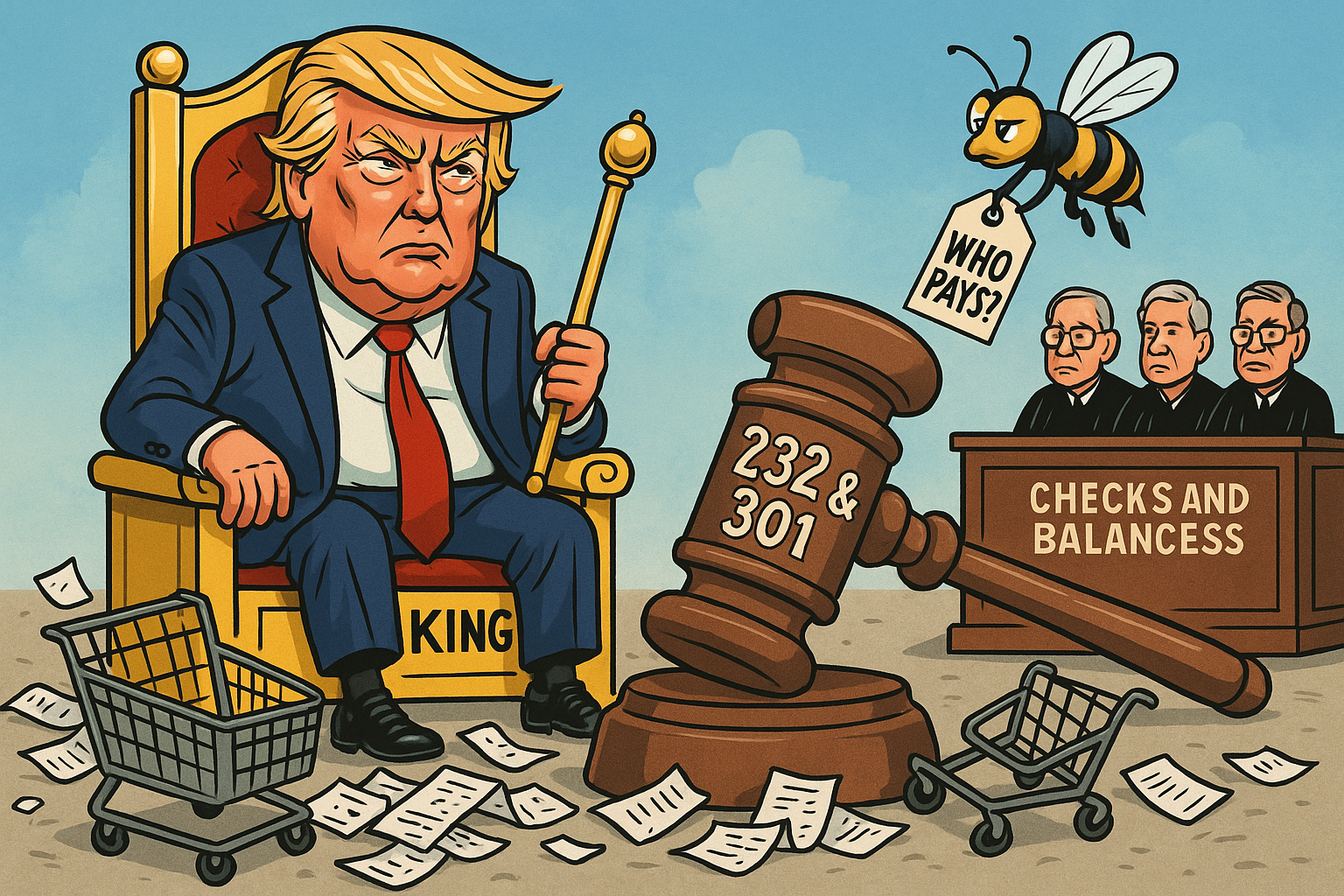 The Tariff King Goes to Court: Can One Man Tax a Nation by Proclamation?