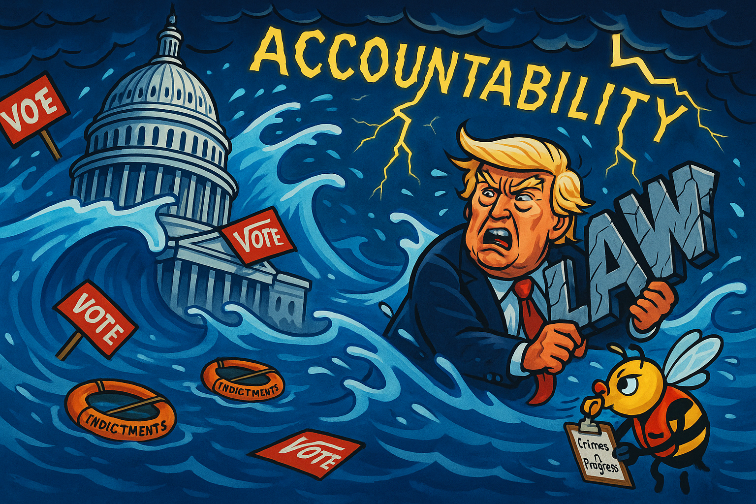 The Blue Wave Broke: Prepare For Trump To Become More Unhinged