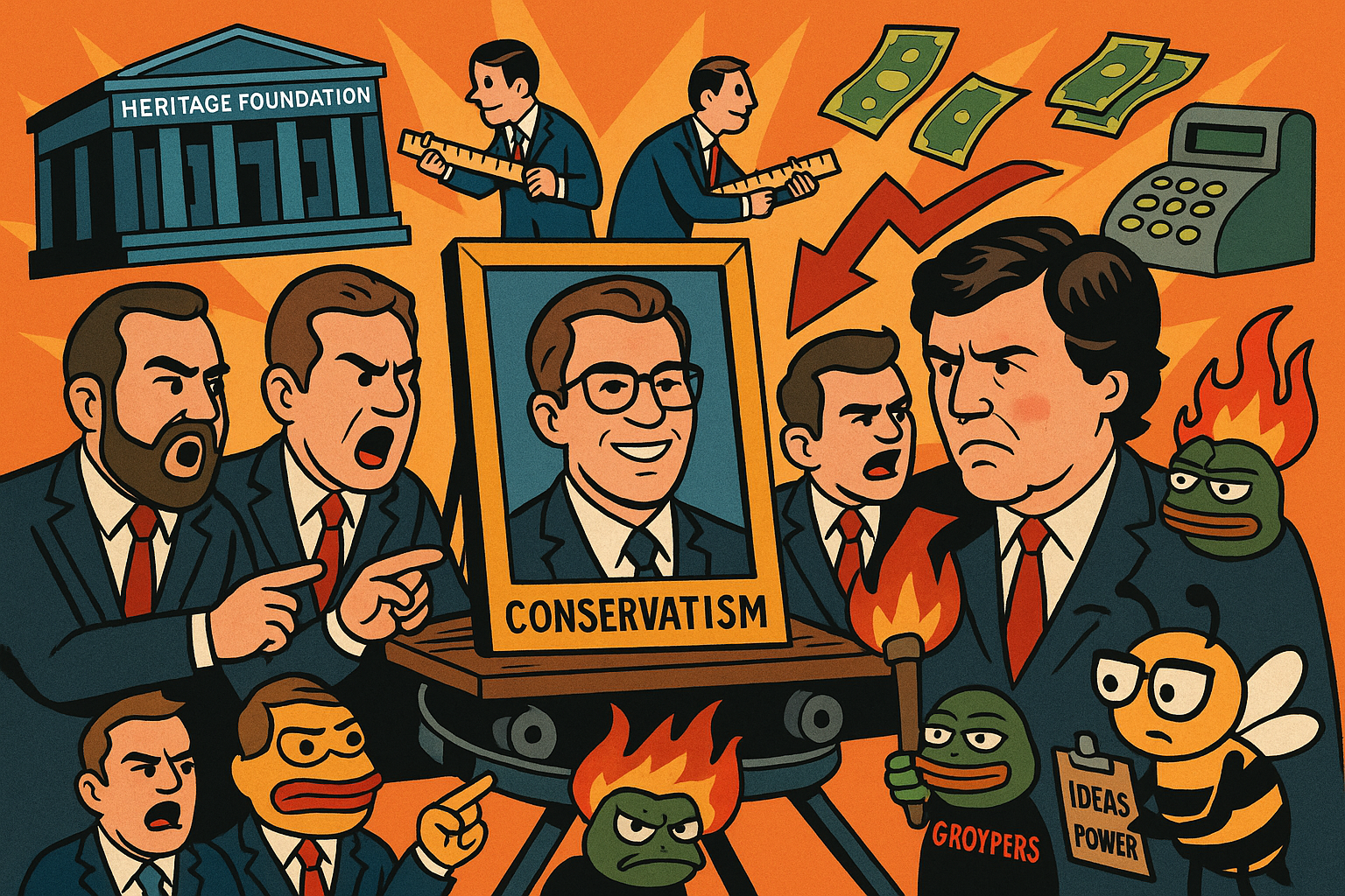 Conservative Flagship On Fire: How the Groypers Are Eating the Right While the Establishment Watches