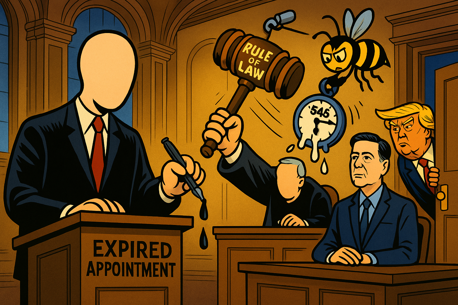 The Prosecutor Who Wasn’t There: Trump’s DOJ, James Comey, and the Case of the Missing Lawful Appointment