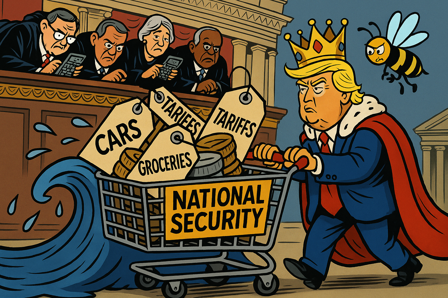 The Tariff King Goes to Court: When One Man’s ‘National Security’ Is Everyone Else’s Grocery Bill