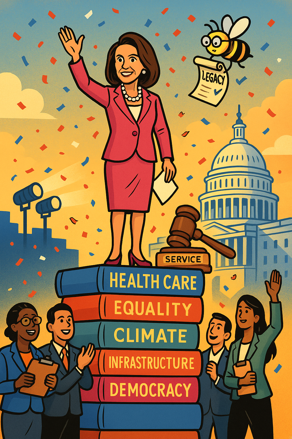 The Parliamentarian of My Heart: Crying at the AIDS Memorial While Nancy Pelosi Retires from Saving the Republic