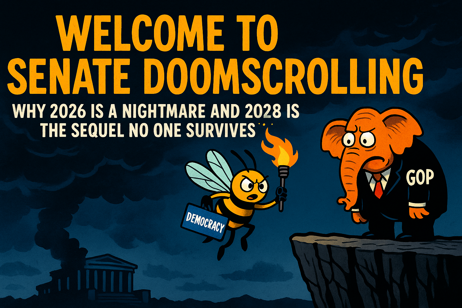 Welcome to Senate Doomscrolling: Why 2026 Is a Democratic Nightmare and 2028 Is the Sequel No One Survives