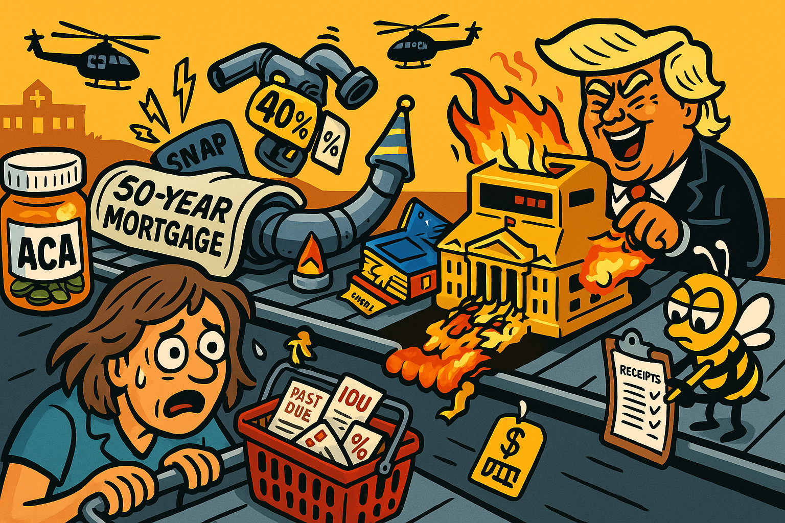 The Country Wanted a Trump Test of Chaos, So Let Them Have the Full Factory Tour