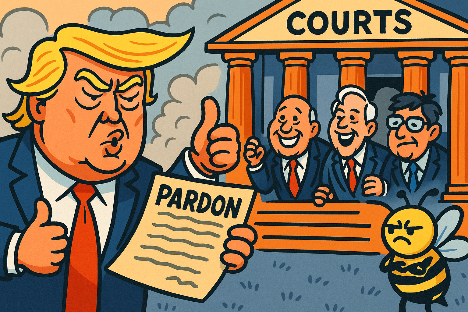 The Great Trump MAGA Cleanse: When a President Uses the Pardon Power Like a Leaf Blower in a Crime Scene