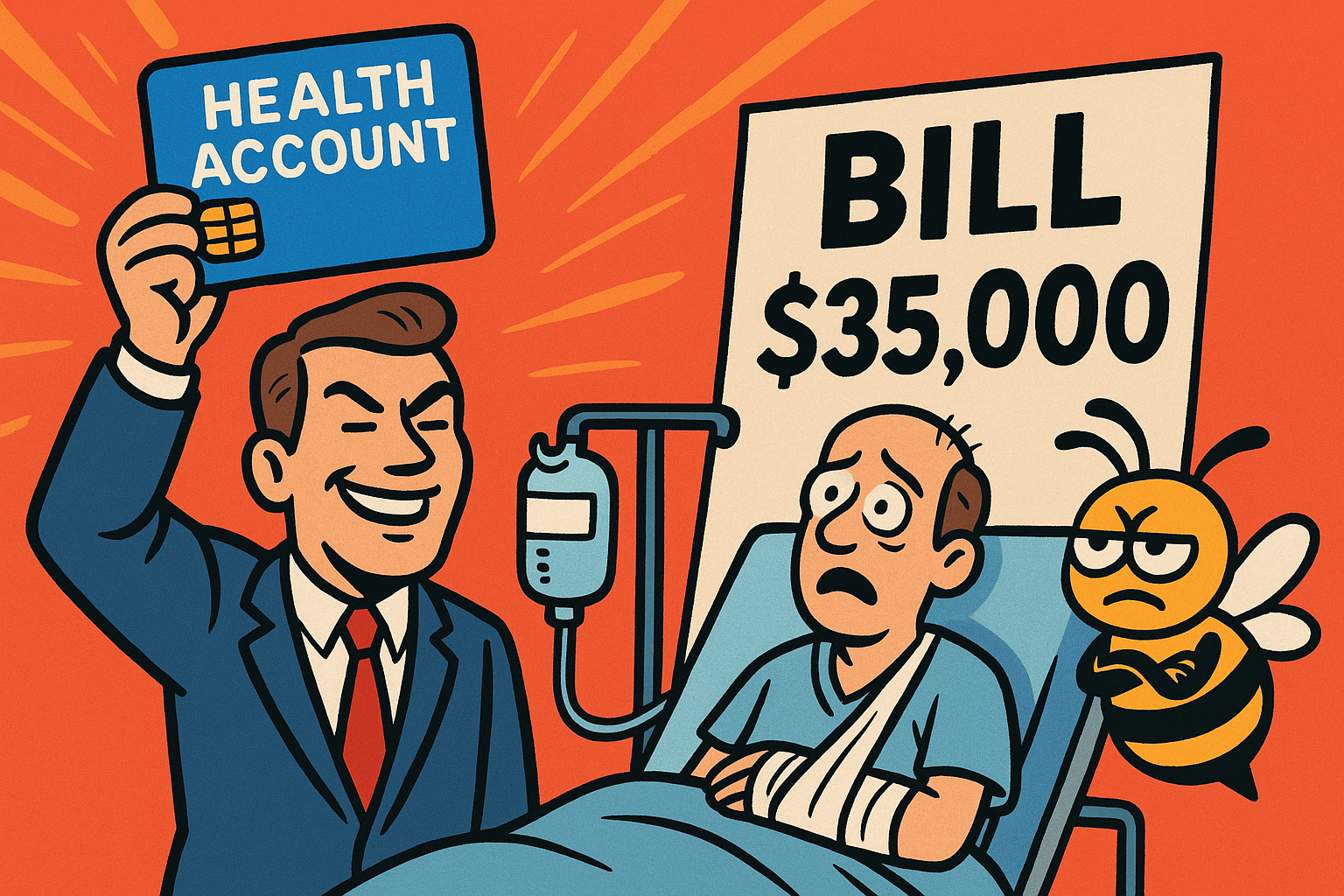 Health Accounts Are Not Health Care, They Are Just Thoughts And Prayers If You Get Sick