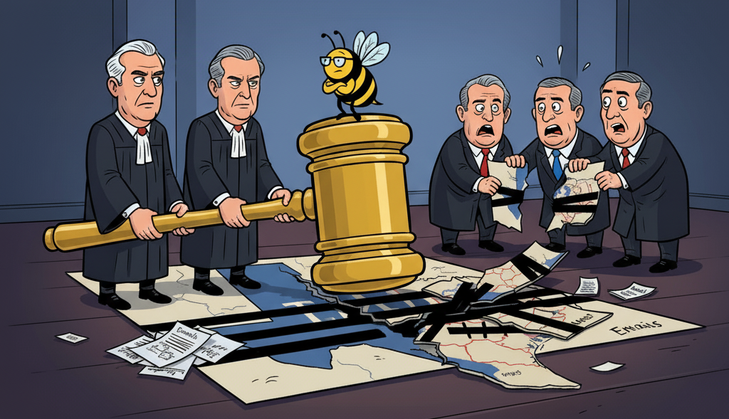 The Map Is Not a Bloodsport, But They Brought a Chainsaw Anyway: A Texas Takedown