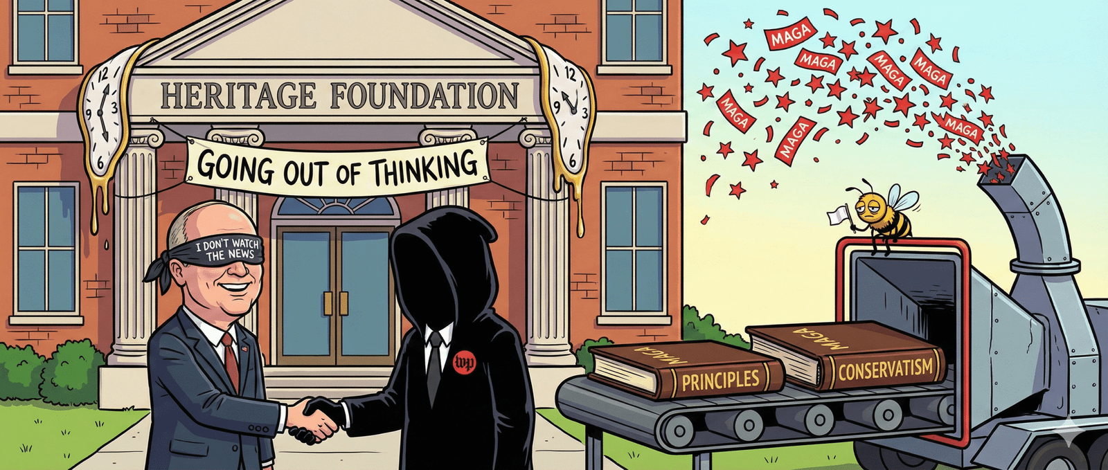 The Heritage Foundation: The Think Tank That Stopped Thinking to Survive