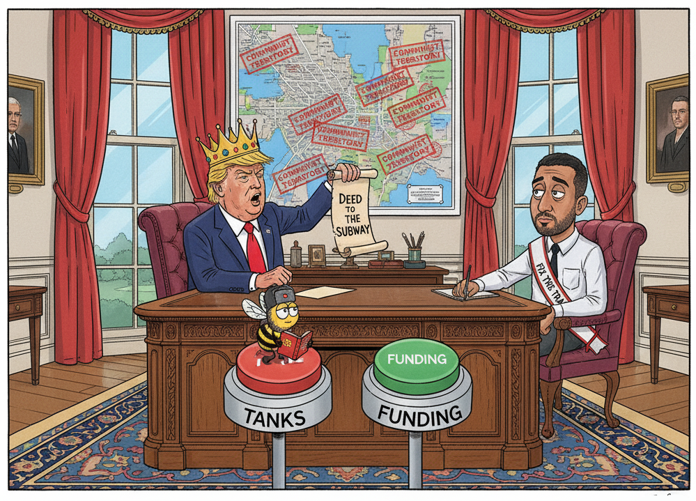 The Red Scare on Pennsylvania Avenue: Why Trump Thinks Fixing the Subway Is a Bolshevik Plot