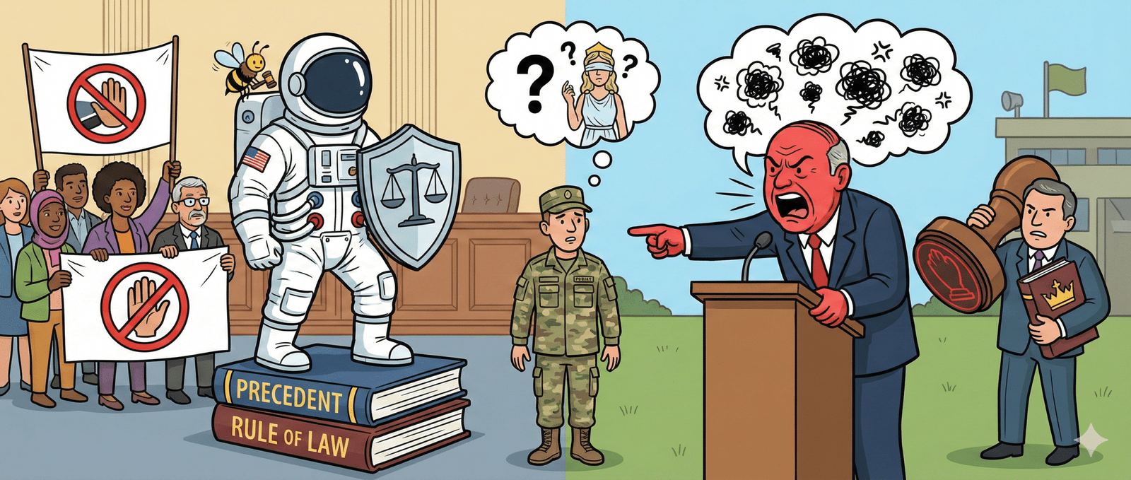 The Nuremberg Refresher Course: Why the “Seditious Six” Are the Only Ones Trying to Save the Troops from the Hague