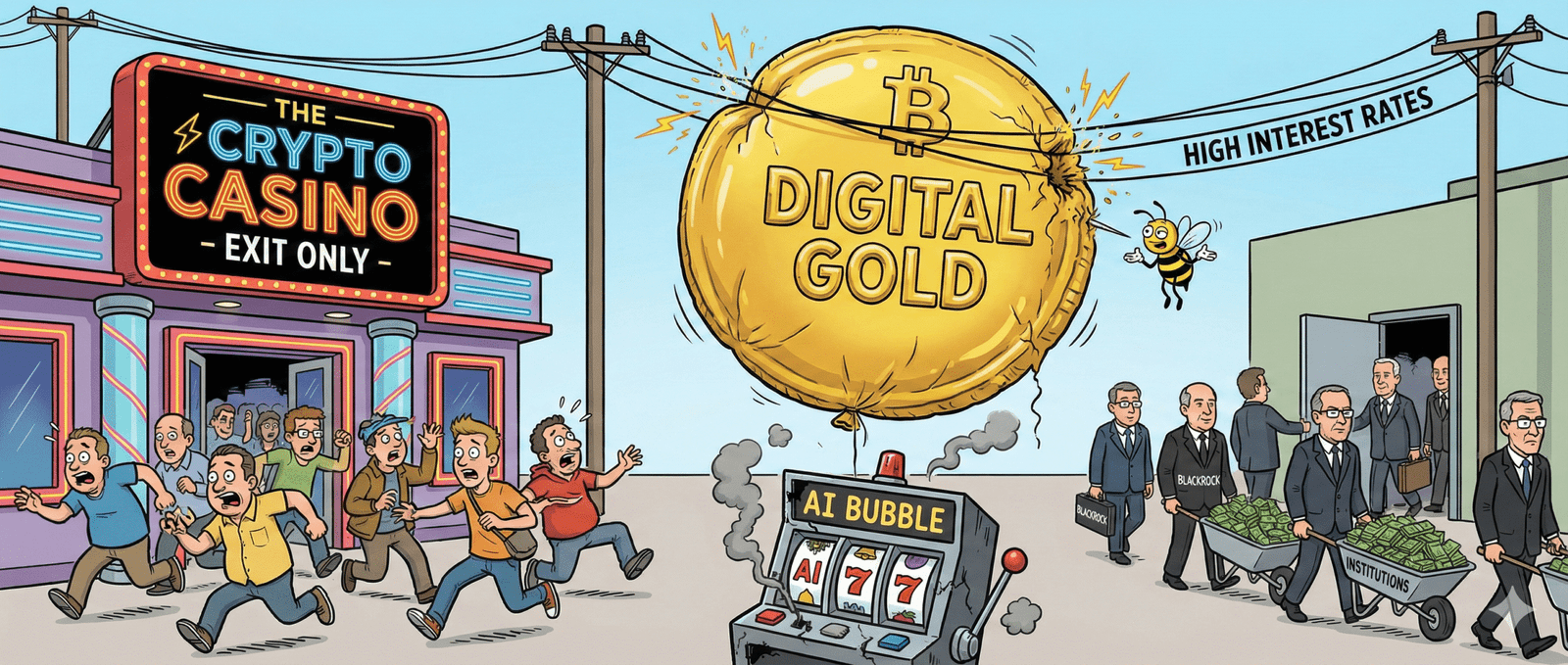 The Great Digital Vanishing: Watching a Trillion Dollars Evaporate in Real Time