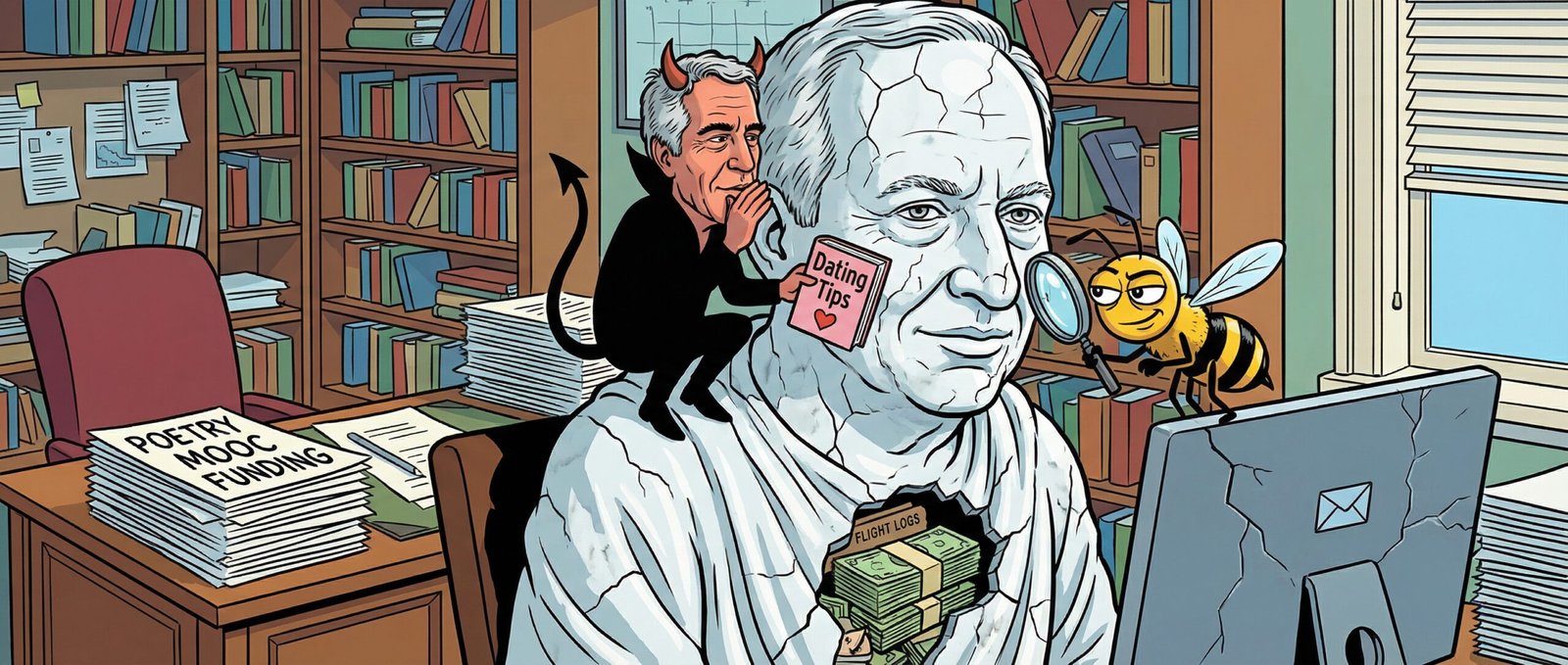 The Oracle of Failure: Larry Summers, the Epstein Emails, and the Poetry of Bad Judgment