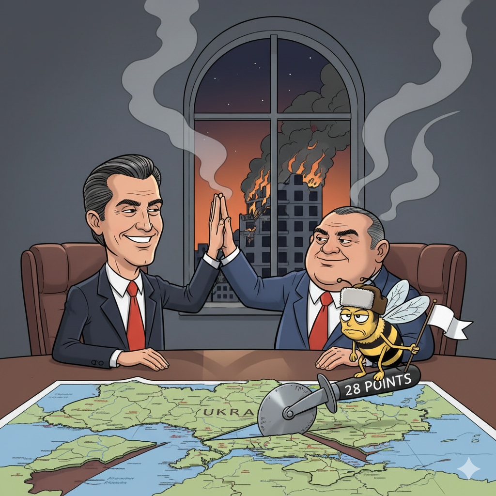 Trump and Putin’s The Art of the Steal: How a Condo Developer and a Kremlin Banker Just “Solved” Ukraine