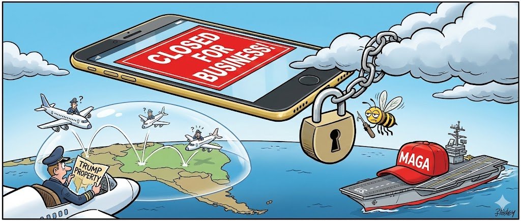 The No-Fly Zone of the Id: How Trump Annexed Venezuela in 280 Characters or Less