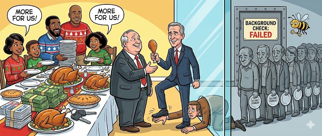 We Believe in Second Helpings, Not Second Chances