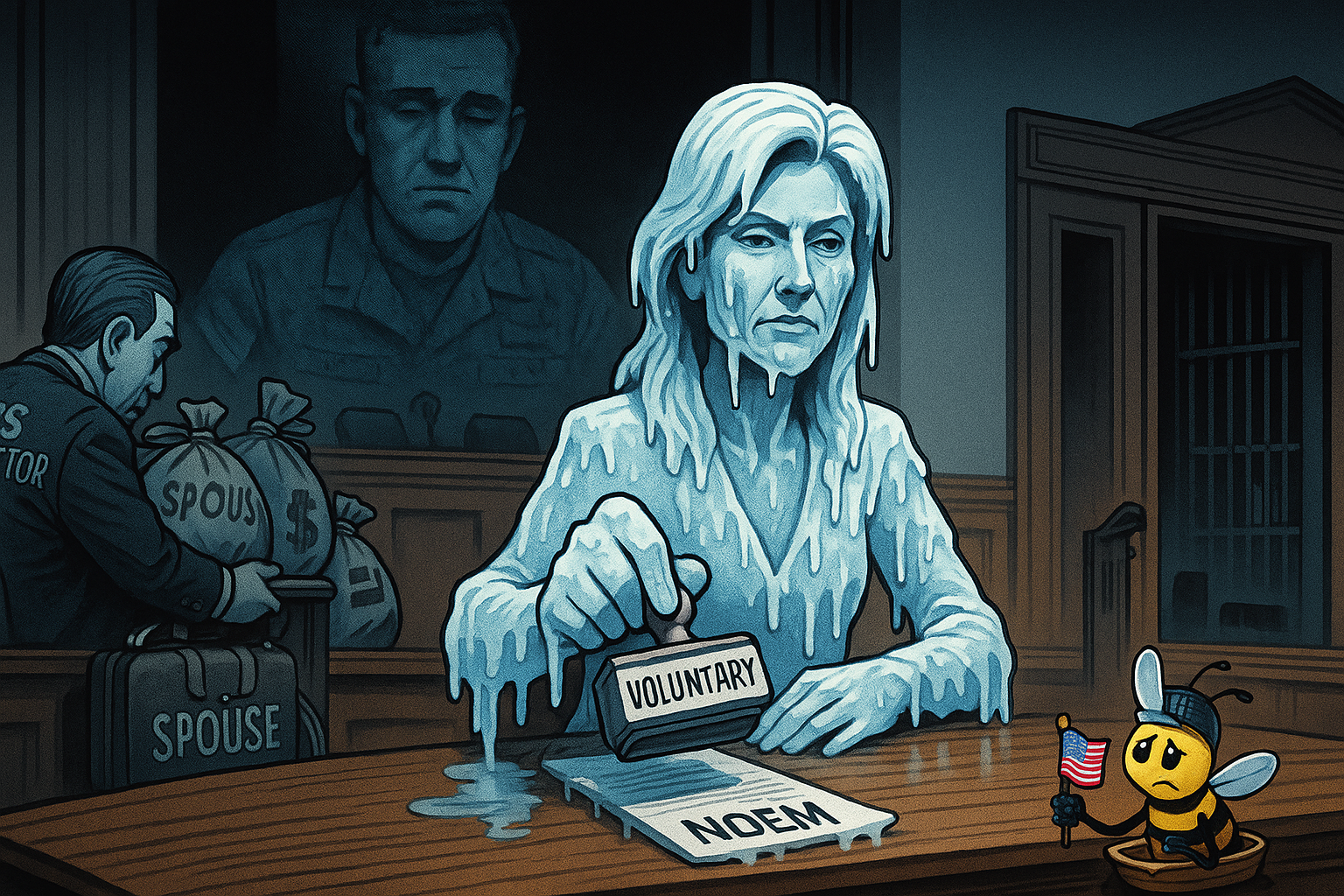 Kristi Noem Shows Up to Oversight With a Script and Leaves With More Questions