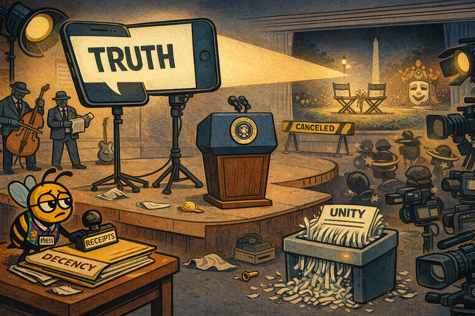 Trump and MAGA’s Fake Outrage Over Charlie Kirk Rhetoric Takes Center Stage Amidst Tragic Loss of Rob Reiner