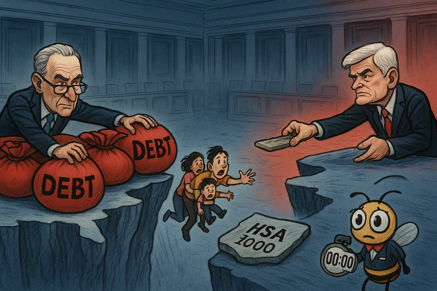 Senate Filibusters Your Healthcare and Calls It Fiscal Discipline