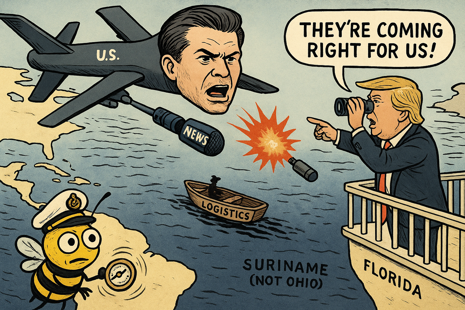 The Battle of Suriname: How We Saved Ohio from a Boat Headed to the Netherlands