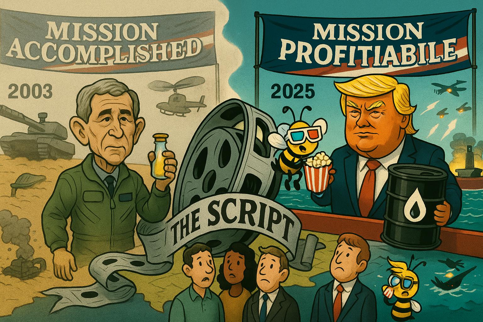 The Remake is Always Worse: Why the War on Venezuela is Just the Iraq Script with an Orange Trump Filter