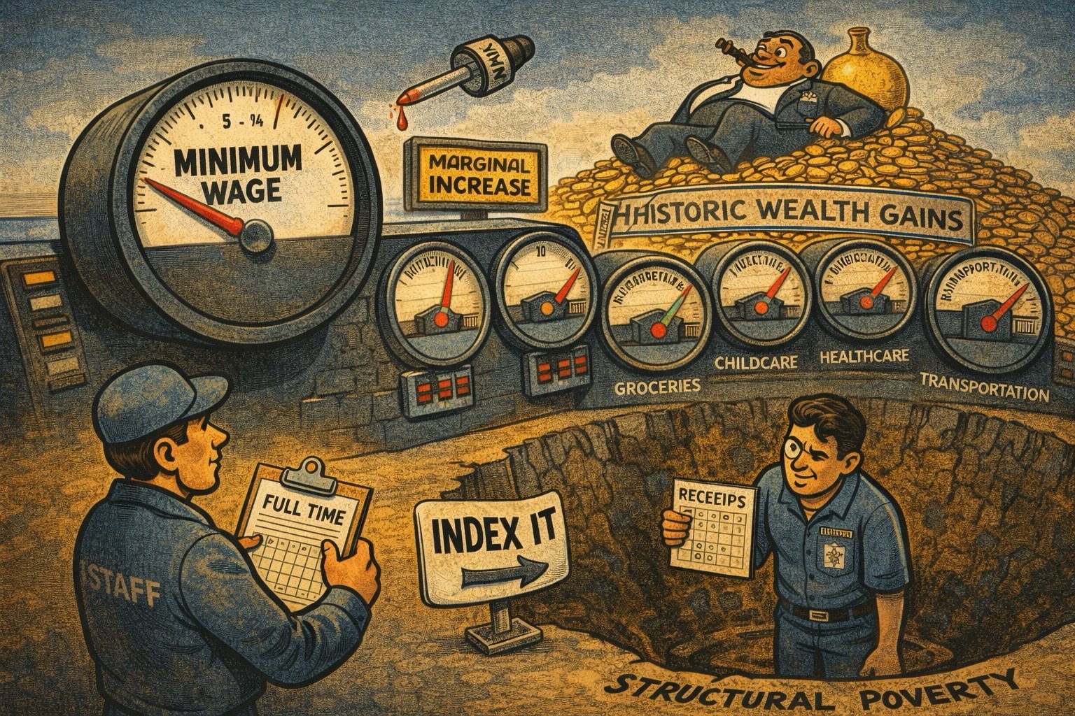 Democrats Need To Run On At Least $25 an Hour Minimum Wage or Admit the Economy Runs on Quiet Cruelty