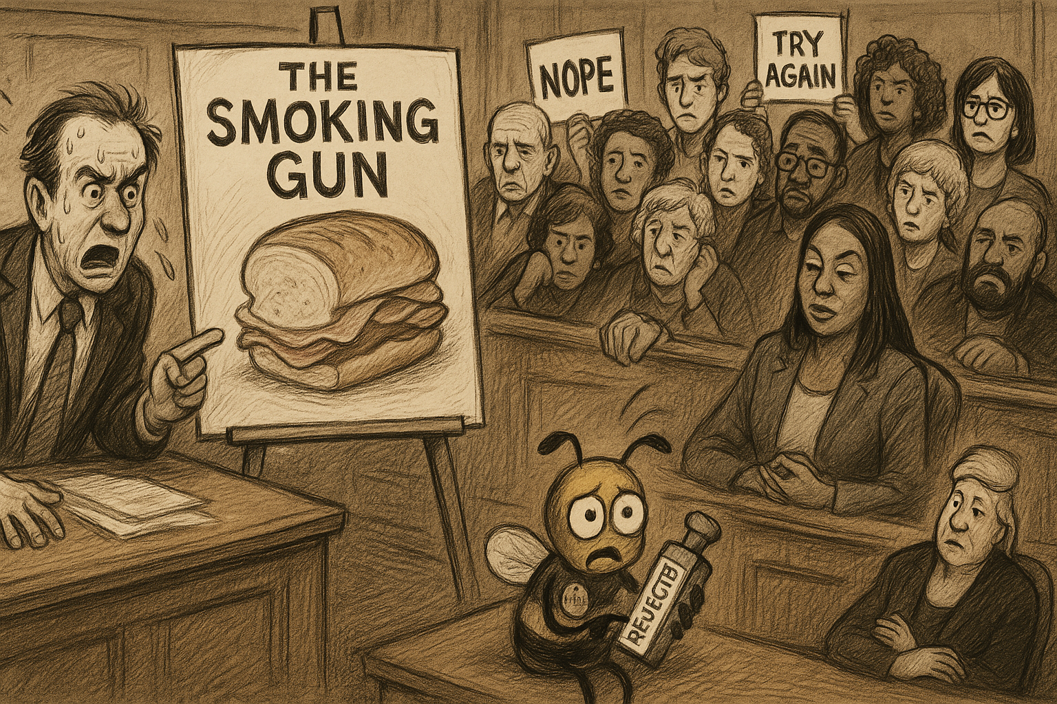 The Ham Sandwich Walks Free: The Department of Justice Keeps Losing Arguments with Reality