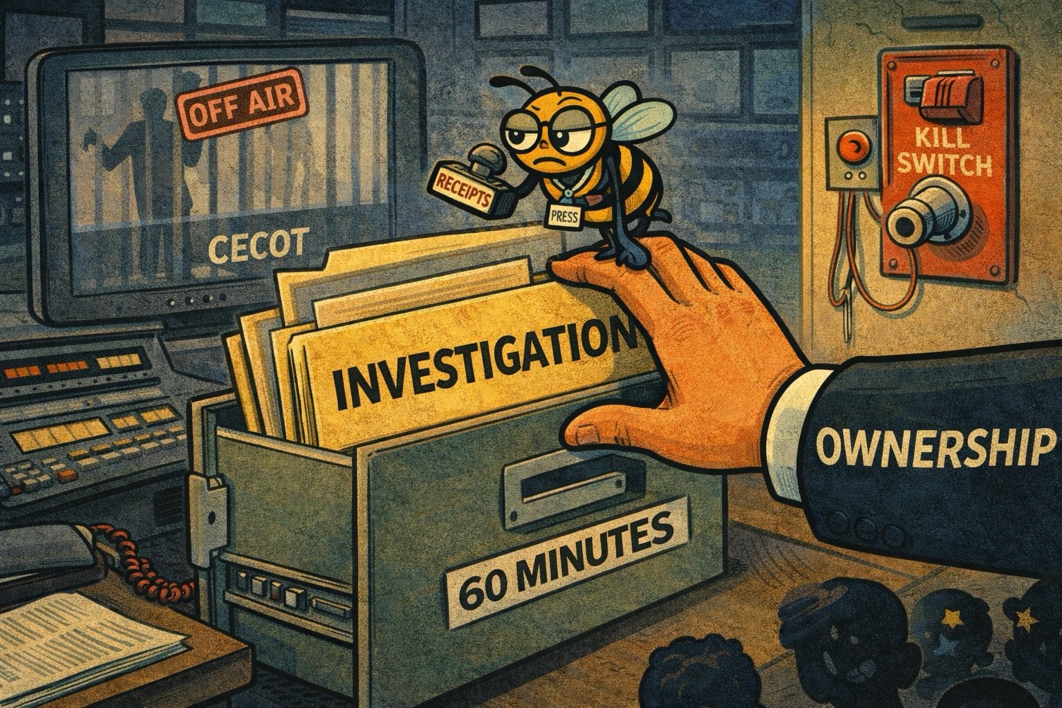 60 Minutes Pulled the CECOT Deportation Story, and CBS Just Invented the White House “Kill Switch”