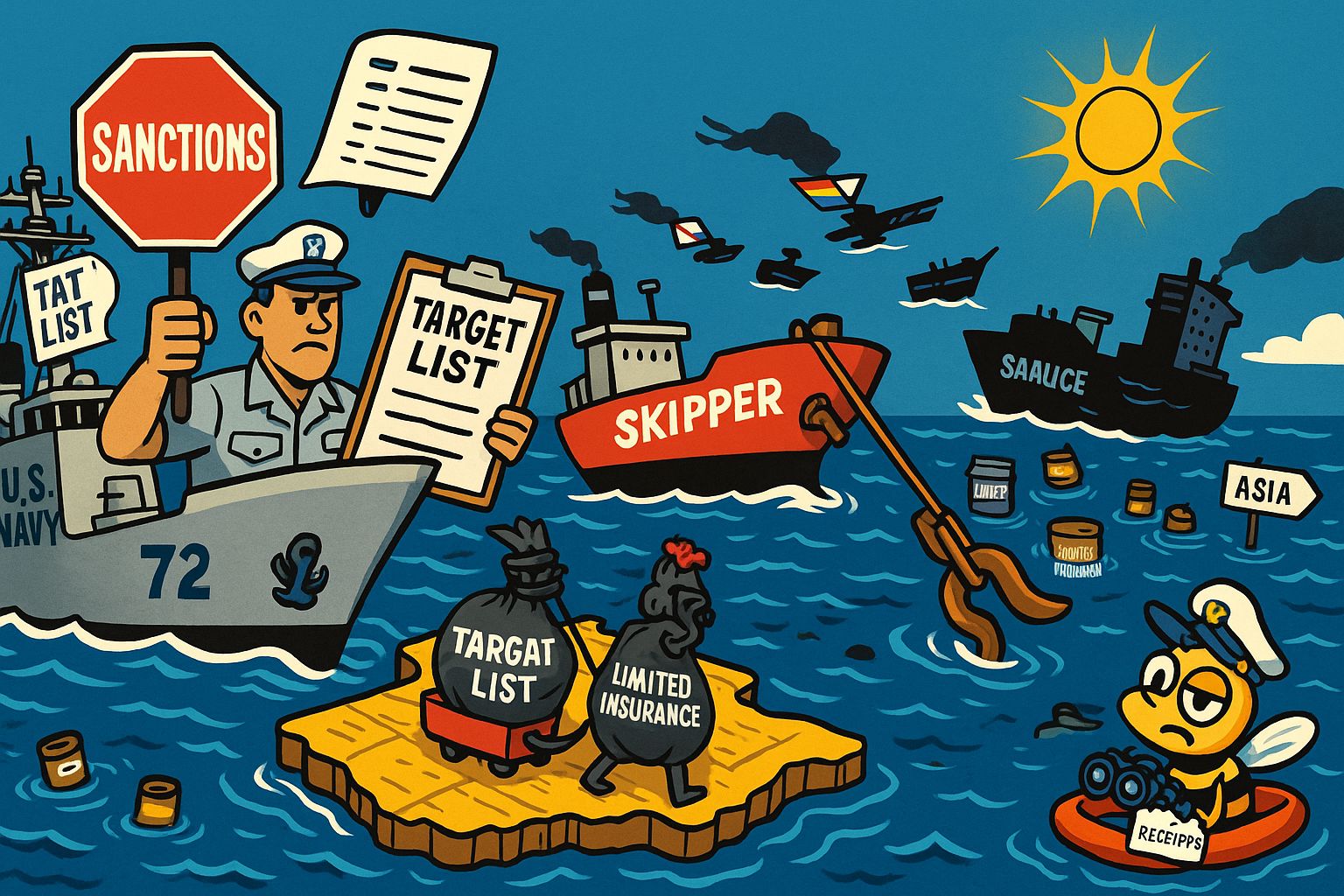 U.S. Navy Goes Tanker Shopping and Calls It Sanctions Enforcement