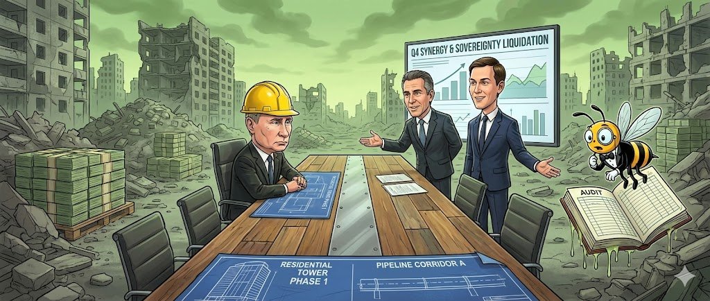 Why the Ukraine “Peace Plan” Looks Like a Distressed Asset Sale