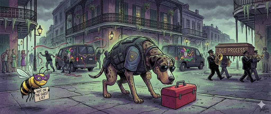 Operation Catahoula Crunch: The Department of Homeland Security Brings Holiday Fear to the Big Easy