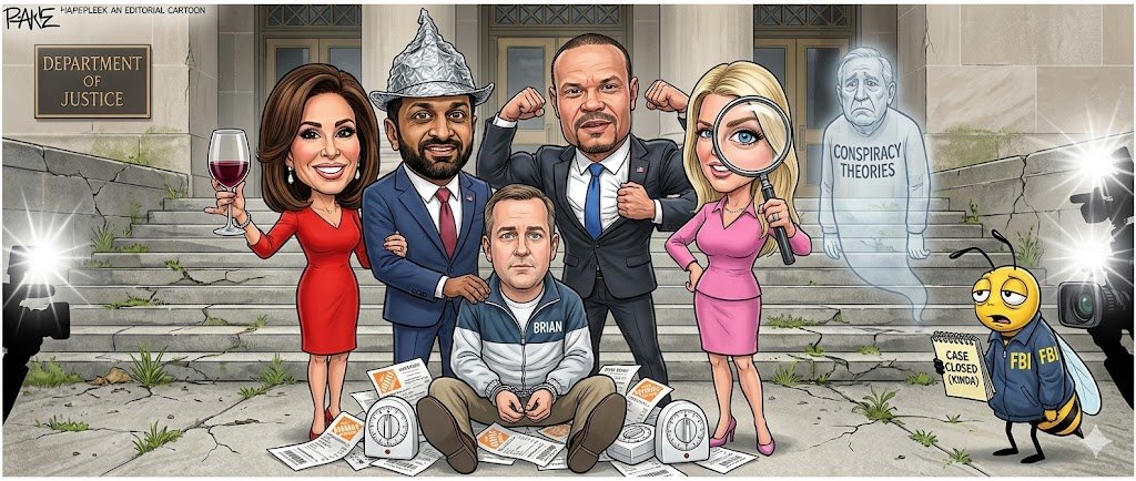 The Pipe Bomber Was Just a Guy Named Brian: A Mystery Solved by the League of Extraordinary Grifters