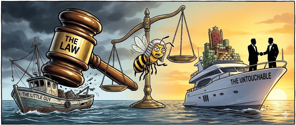 The Constitution Stops at the Water’s Edge: Why We Drone Strike Boat Captains but Pardon Kings