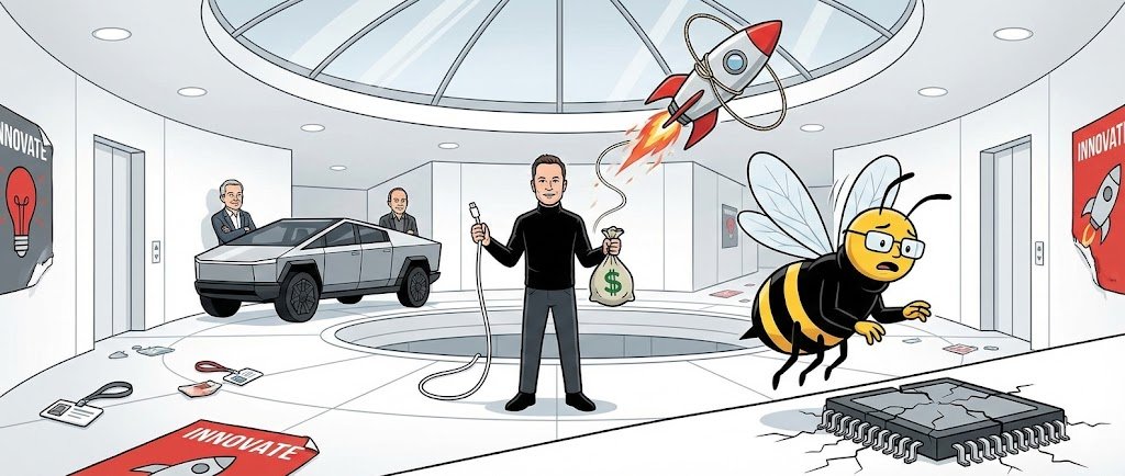 Apple’s Spaceship Has a Hull Breach: Why the Smartest Guys in the Room Are Ejecting