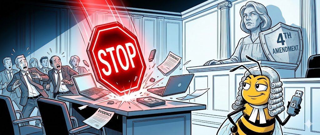 Comey: The DOJ Just Got Locked Out of Its Own Evidence Locker