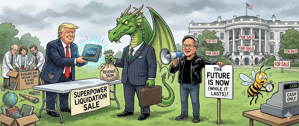 The Great AI Garage Sale: Why We Are Selling Our Brains to China for Store Credit