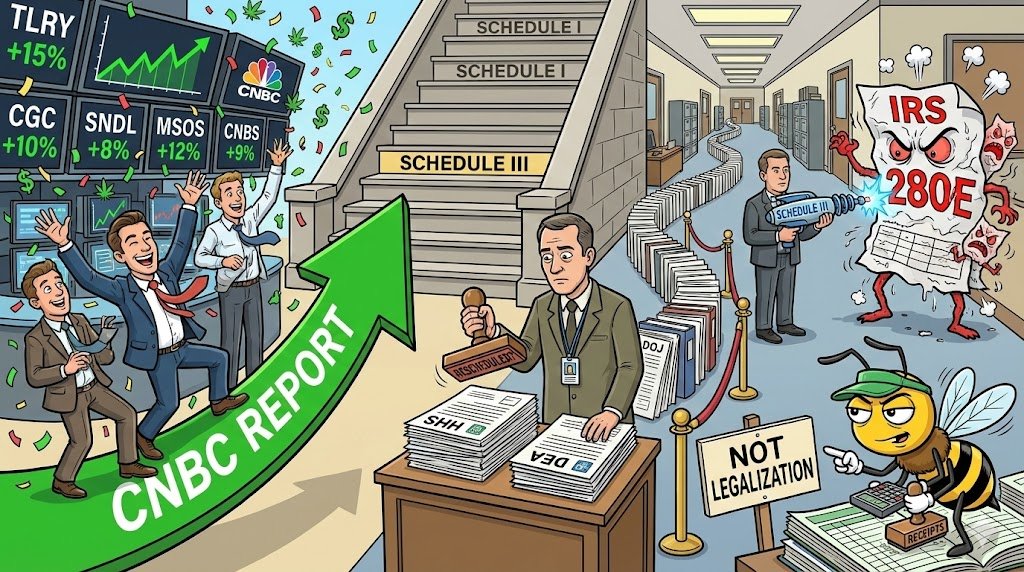 Trump Flirts With Weed Rescheduling and Wall Street Immediately Smokes the Hopium