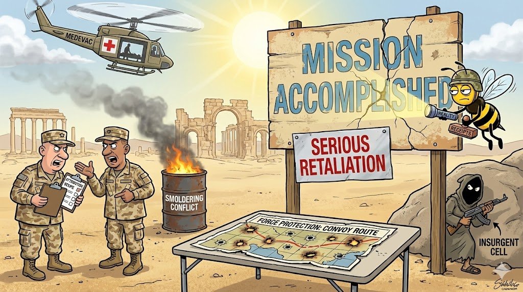 ISIS “Comes Back” Again and Trump Administration Pretends It’s a Plot Twist